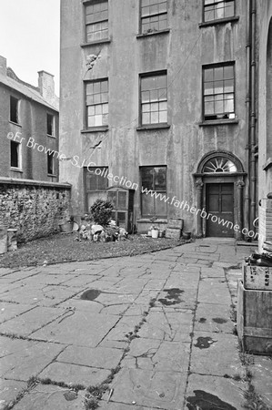 FRANCISCAN CHURCH LIBERTY STREET ( BROAD LANE ) TO BE DEMOLISHED FRIARY SHOWING DAMAGED WALLS  CLOSE UP